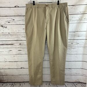 Izod Big & Tall Performance Plus Stretch Khaki Pants 44x34